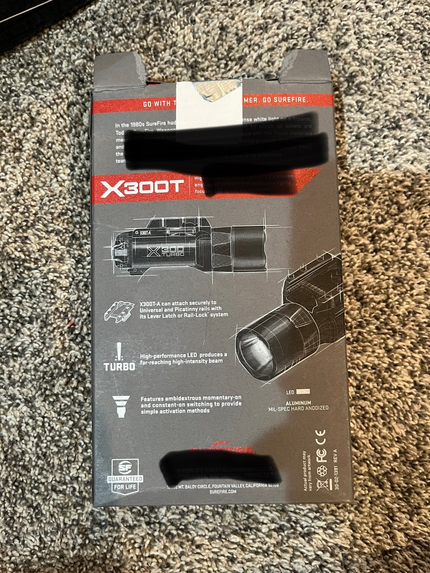 High-Candela LED Handgun WeaponLight